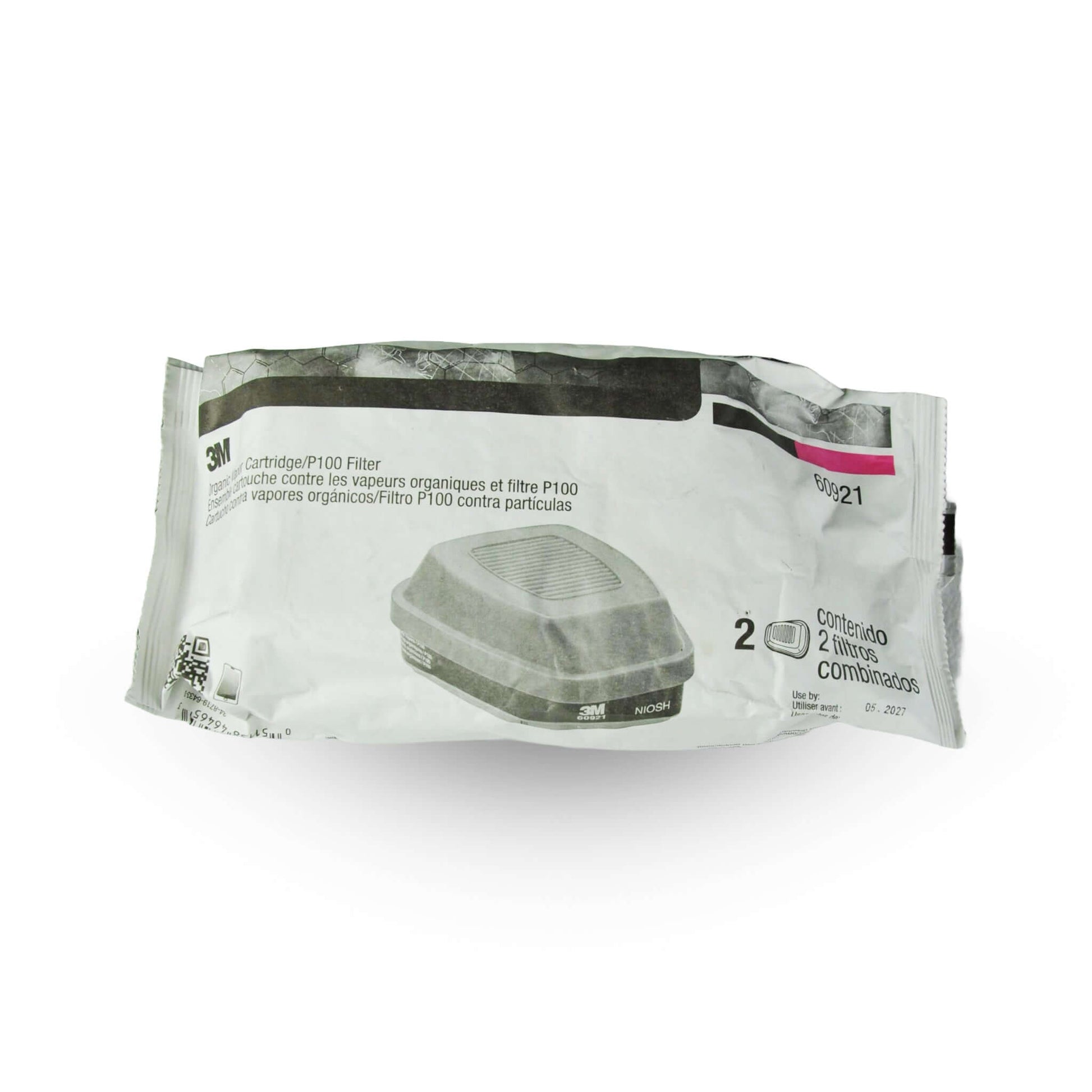 Cartouche 3M P100 Vapeur Organique (2/Paquet) | Protection Respiratoire | L'exterminateur en ligne