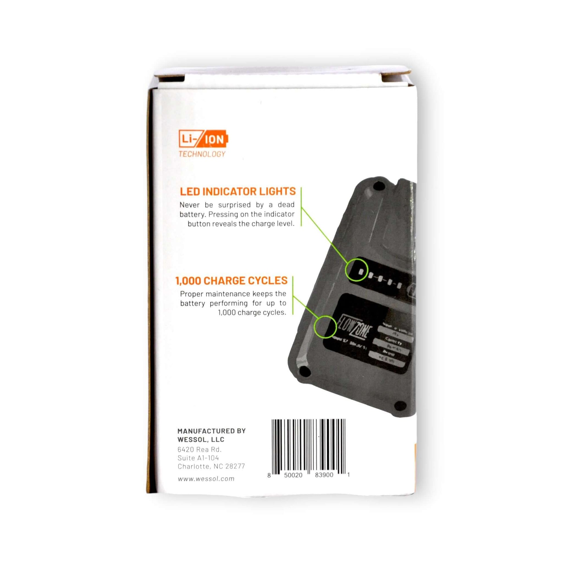 Batterie FlowZone 18V 2.6Ah | Rechargeable pour Pulvérisateur Storm 1G | L'exterminateur en ligne