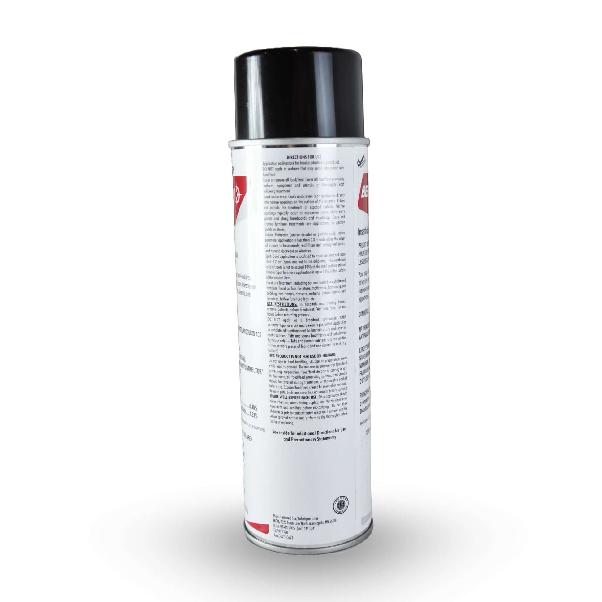 Bedlam Insecticide Punaises de Lit 17oz | Aérosol Fissures & Crevasses | L'exterminateur en ligne