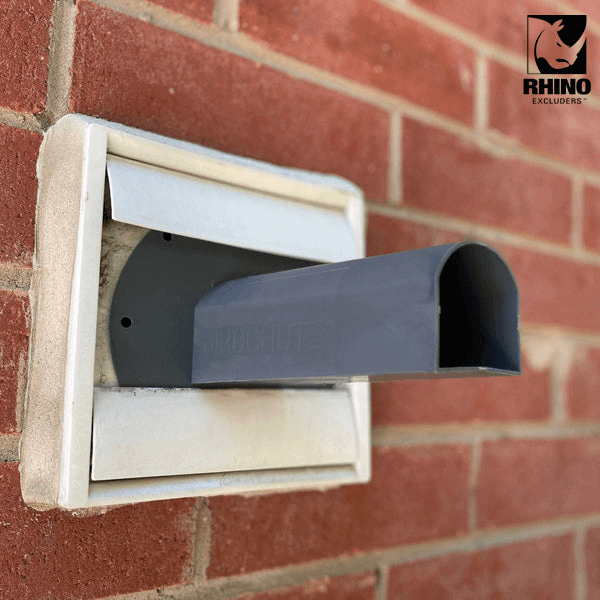 RHINO, BirdChute Porte à Sens Unique pour Oiseau à l'Intérieur | L'exterminateur en ligne