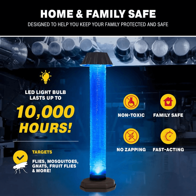 CATCHMASTER GLOSTICK, Piège à Mouches Intérieur et Extérieur | L'exterminateur en ligne