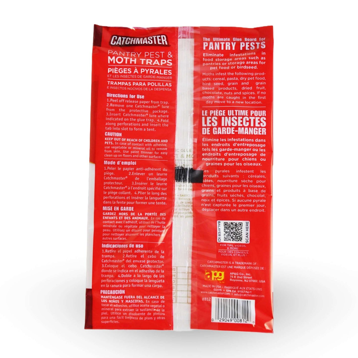 CATCHMASTER, Piège Collant Contre Mites Alimentaires ou de Garde Manger | L'exterminateur en ligne