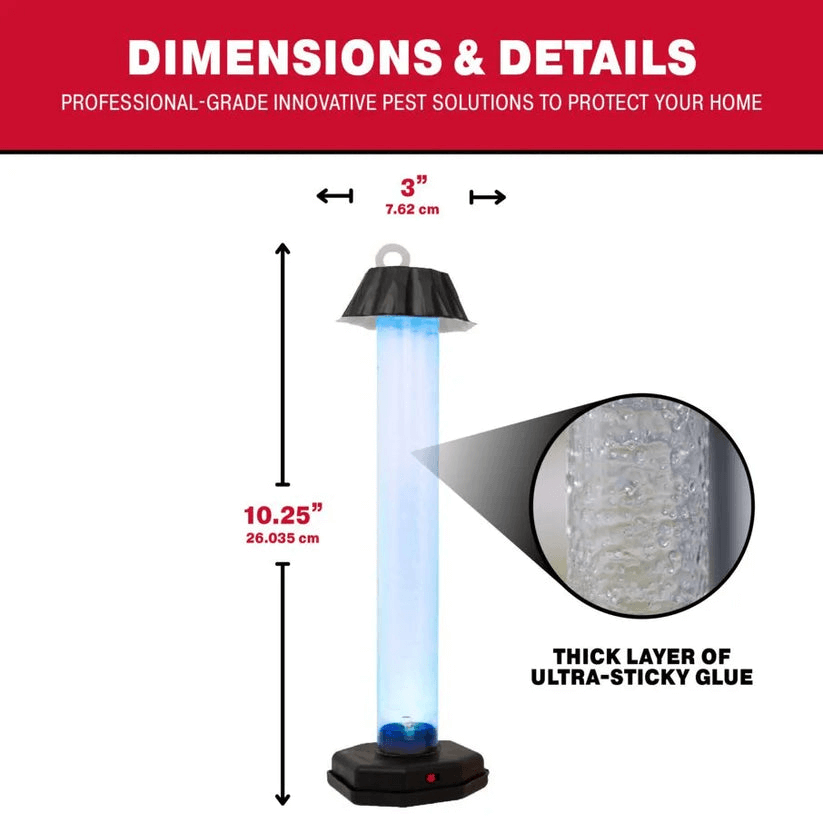 CATCHMASTER GLOSTICK, Piège à Mouches Intérieur et Extérieur | L'exterminateur en ligne
