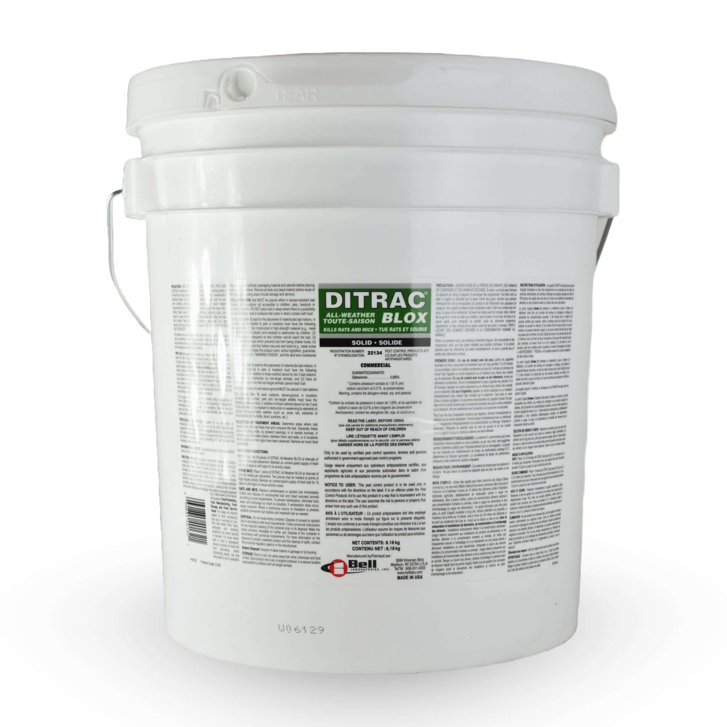 Ditrac All-Weather Blox Rodenticides à base de Diphacinone pour Rats et Souris | L'exterminateur en ligne