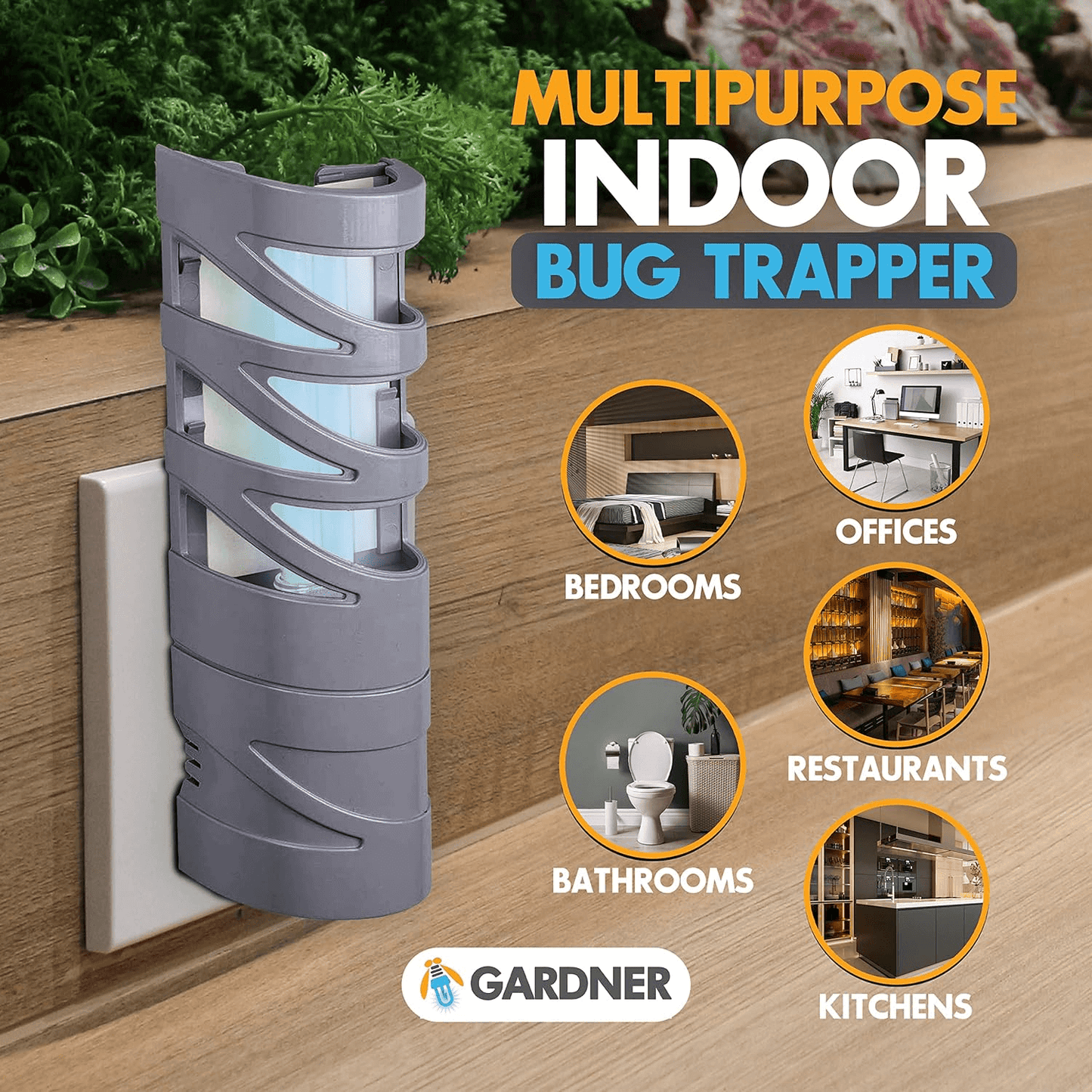 Flyweb Classic Fly Light Piège à mouches avec 9W PL 9'' | L'exterminateur en ligne