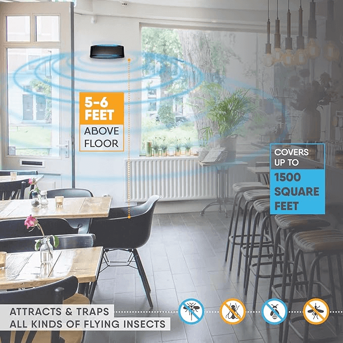 Piège à Mouche Lumineux Gardner iFly Accent avec 2X15W T8 18'' incassable FL-30BLS | L'exterminateur en ligne