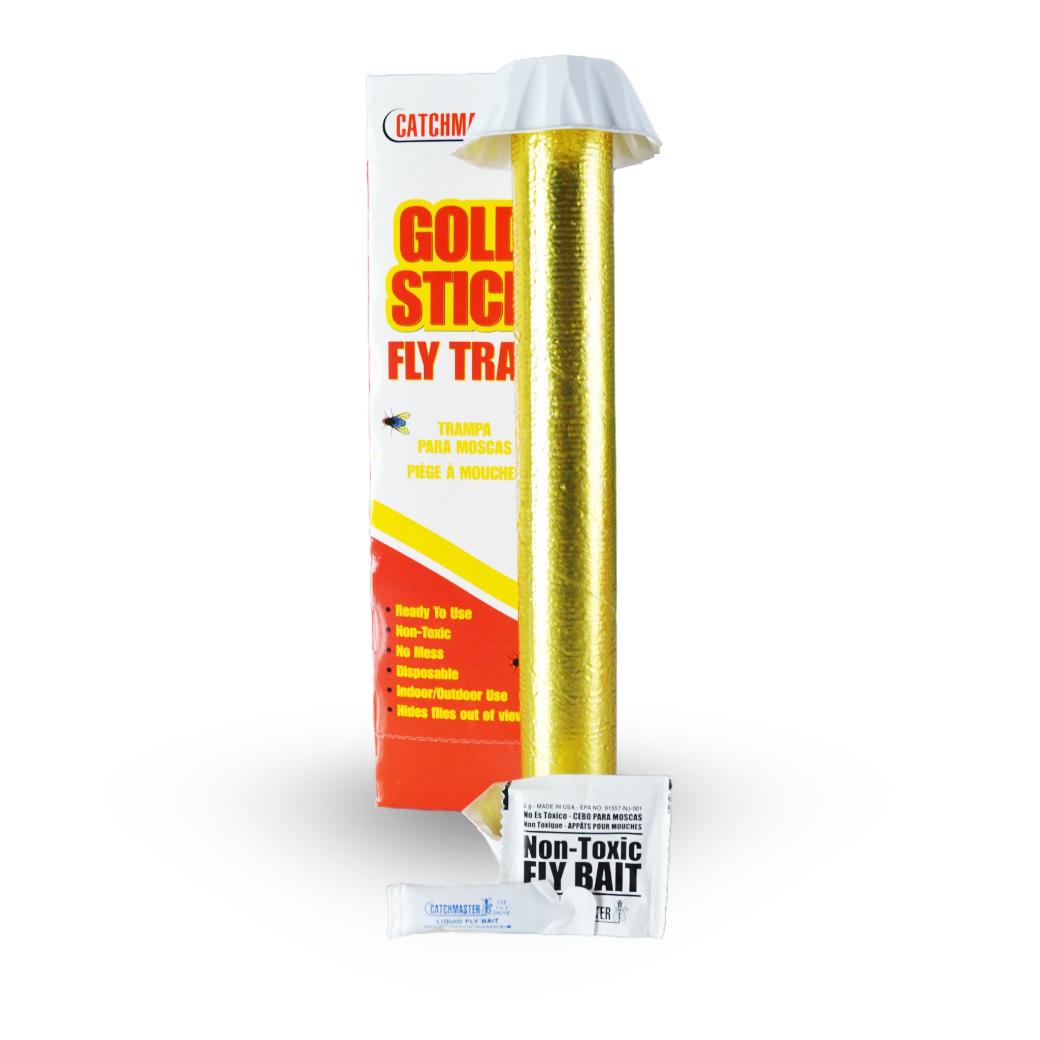 CATCHMASTER GOLD STICK, Indoor Fly Trap