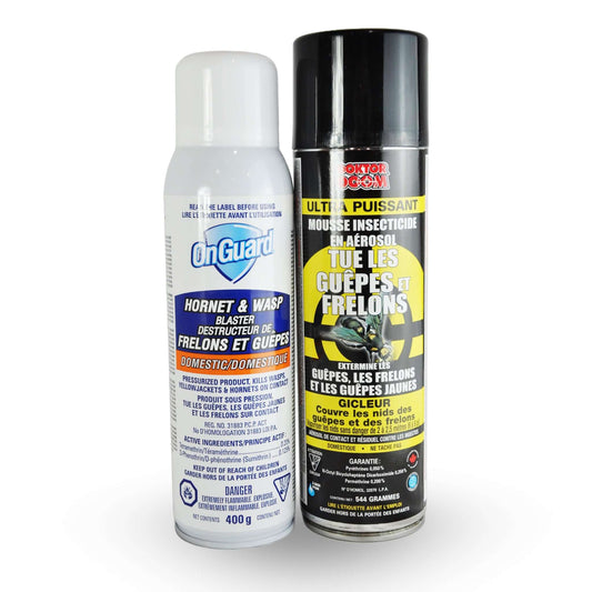 Ensemble Premium pour Destruction de Nid de Guêpes et Frelons | L'exterminateur en ligne
