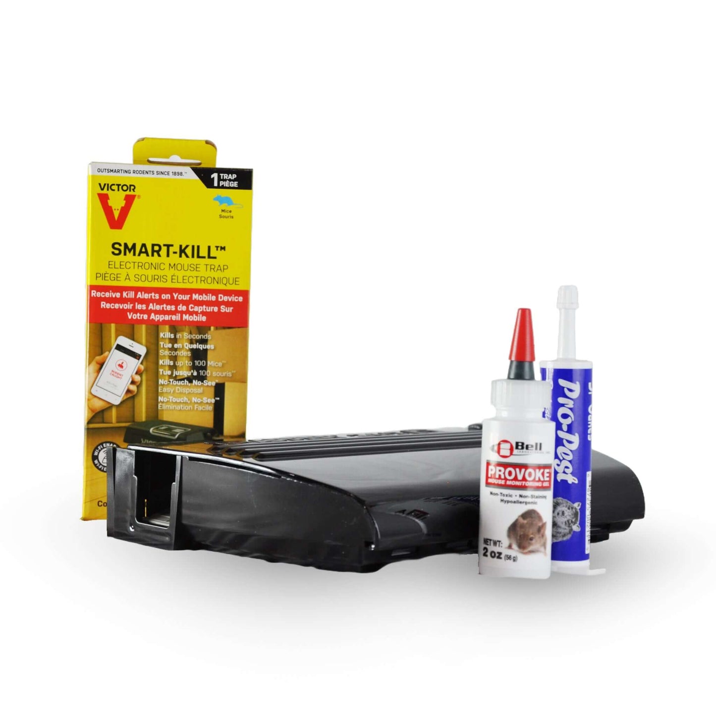 Ensemble Premium Intelligent pour Souris avec Appât | L'exterminateur en ligne
