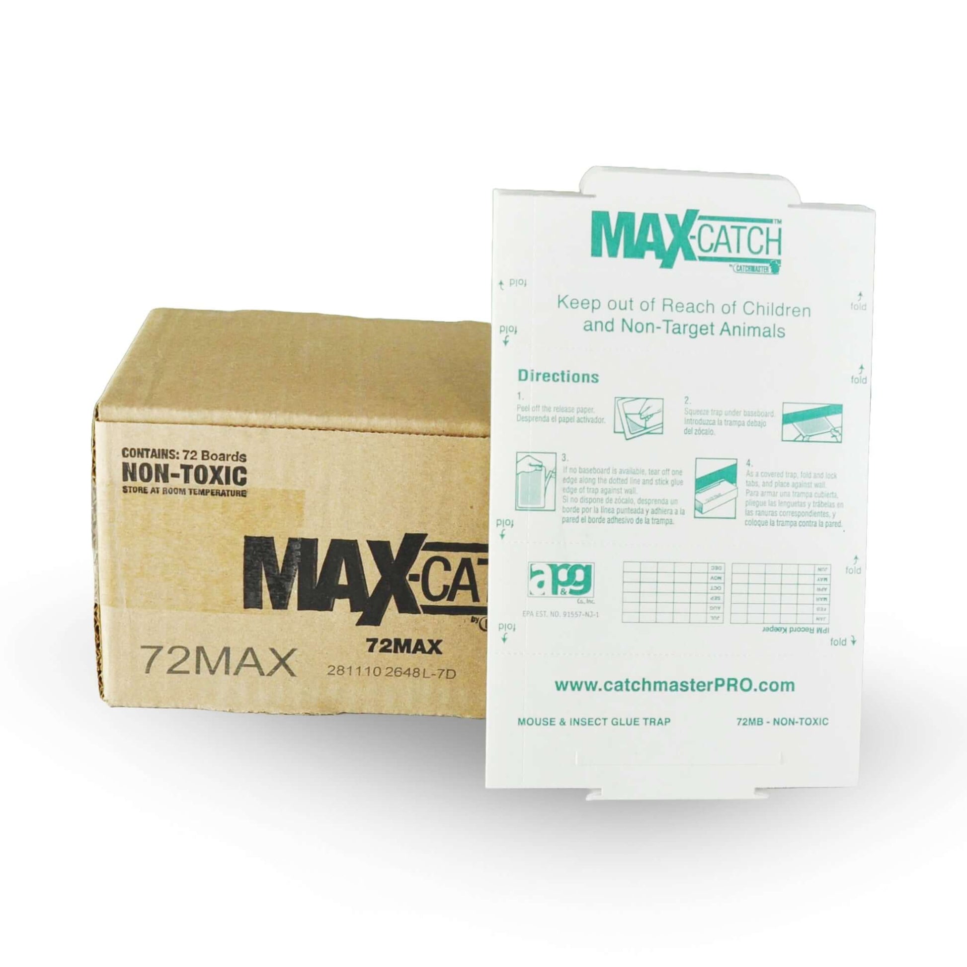 MAX-CATCH, Trappe collante pour Insectes et Souris | L'exterminateur en ligne