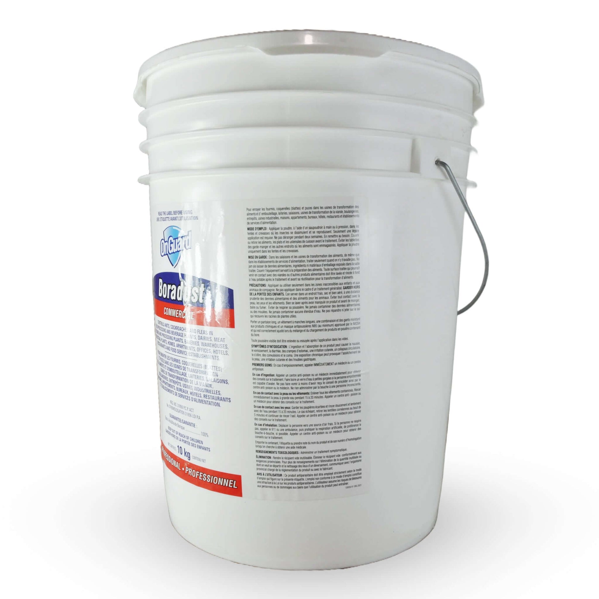 Boradust Onguard 10KG | Poudre Insecticide pour Fourmis, Cafards et Puces | L'exterminateur en ligne
