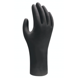 Gants en nitrile Showa 6112, 4 mil, noir, 100/boîte 6112PF