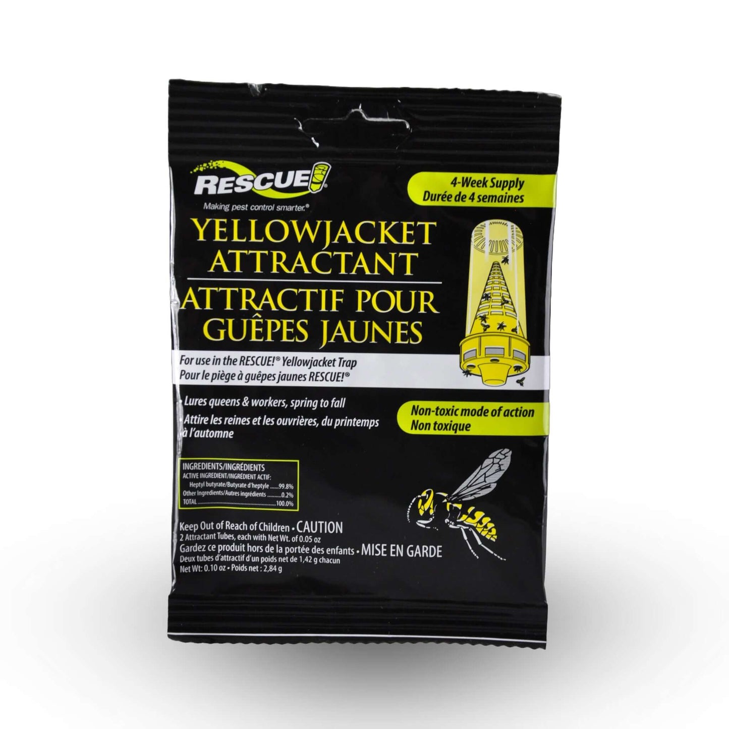 RESCUE, Rechange à Piège à Guêpes Réutilisable (4 semaines) | L'exterminateur en ligne