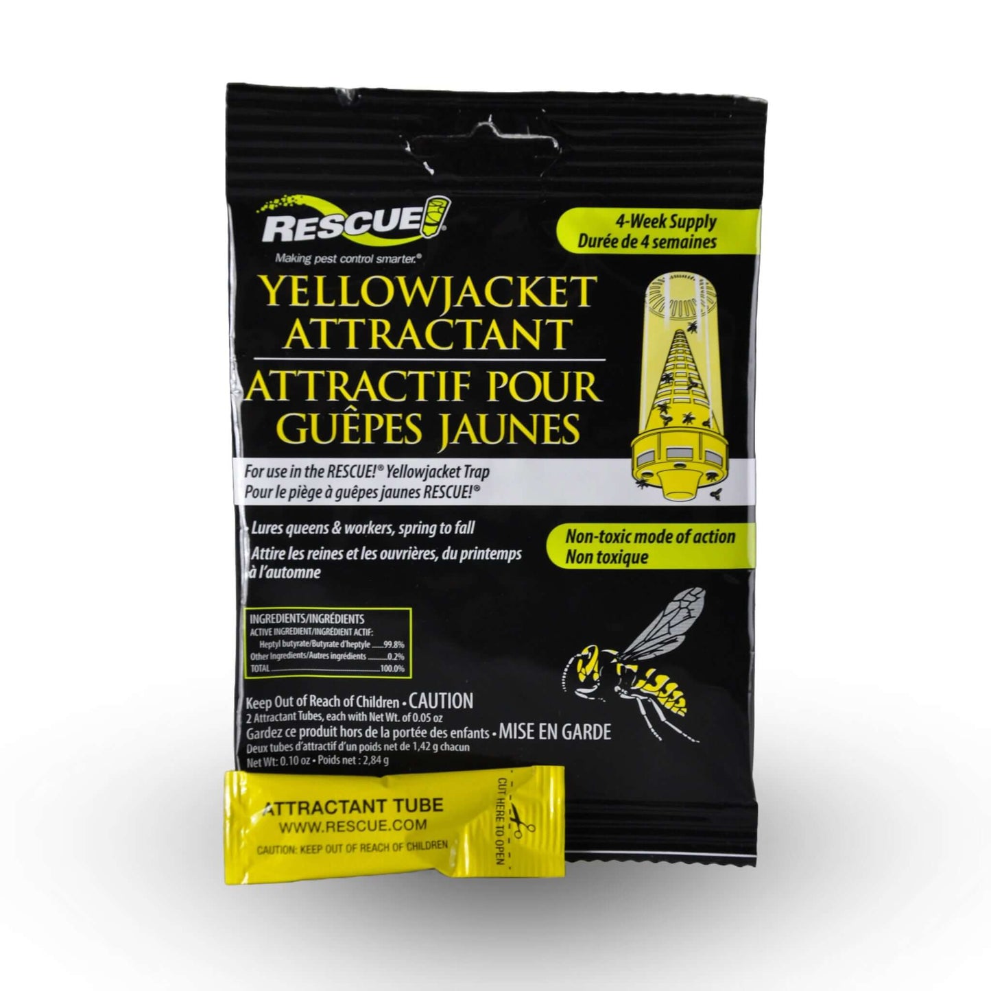 RESCUE, Rechange à Piège à Guêpes Réutilisable (4 semaines) | L'exterminateur en ligne