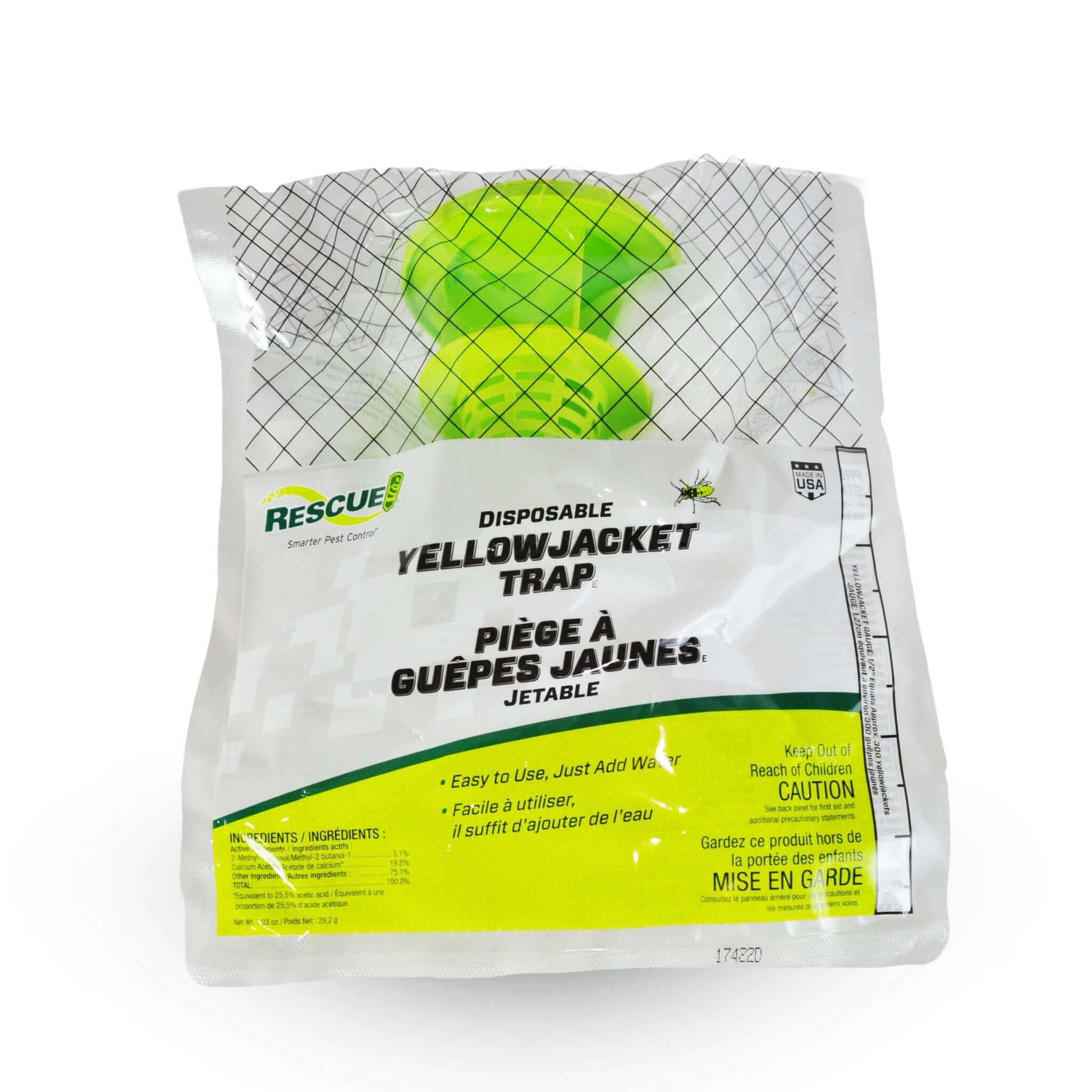 RESCUE!, Piège Extérieur Jetable pour Guêpes | L'exterminateur en ligne