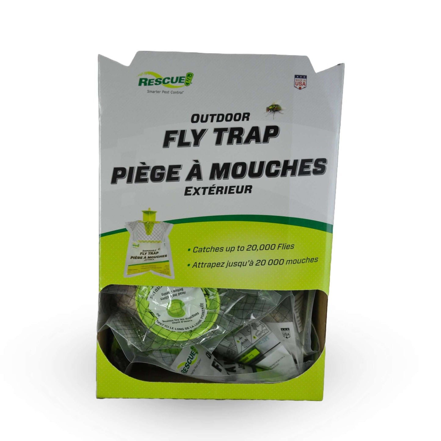 RESCUE!, Piège Extérieur Jetable pour Mouches | L'exterminateur en ligne