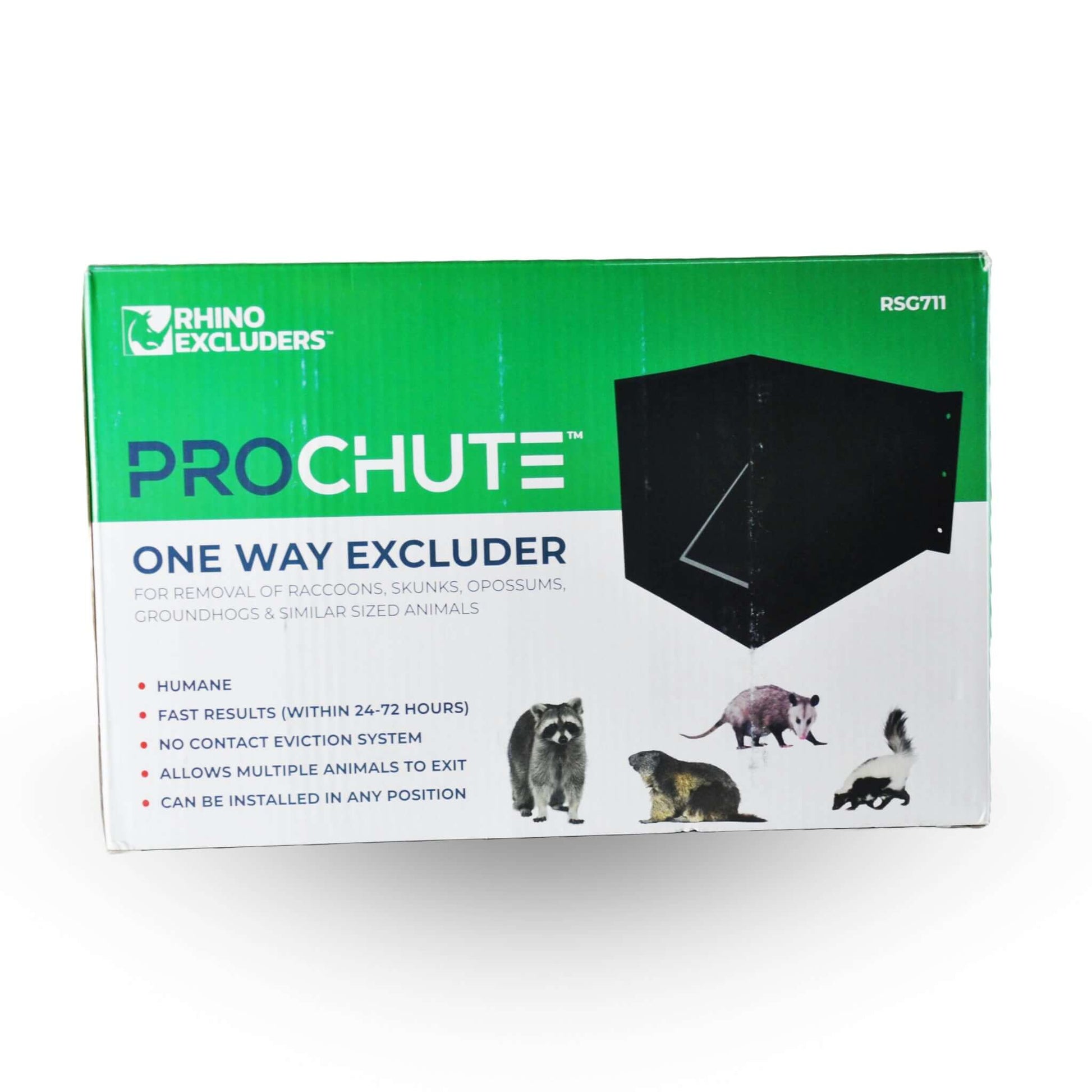 RHINO, ProChute Porte à Sens Unique pour Gros Animaux Sauvages à l'Intérieur | L'exterminateur en ligne