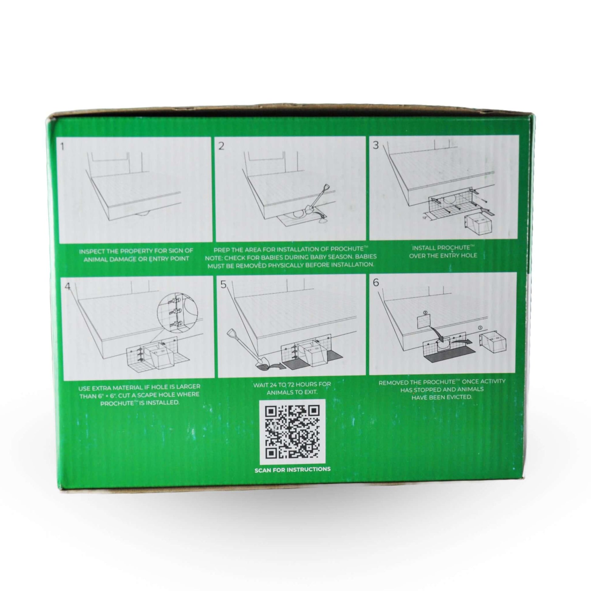 RHINO, ProChute Porte à Sens Unique pour Gros Animaux Sauvages à l'Intérieur | L'exterminateur en ligne