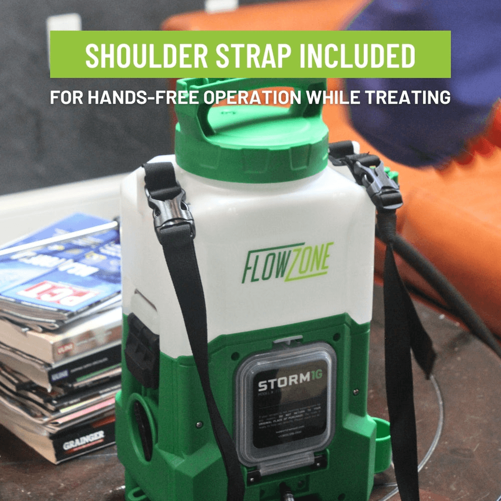 Pulvérisateur portatif FlowZone Storm 1G 3,78 L avec réservoir interchangeable | L'exterminateur en ligne
