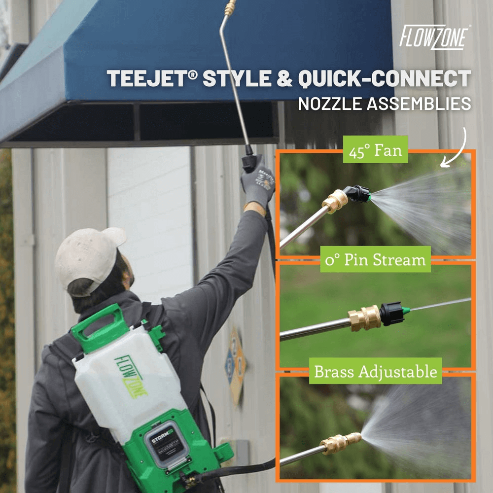 Pulvérisateur portable FlowZone Storm 7,56 L avec réservoir interchangeable | L'exterminateur en ligne