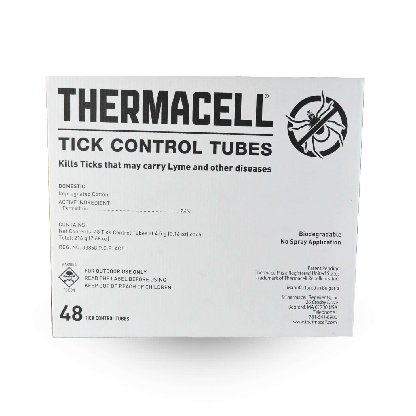 THERMACELL, Tubes Contrôle Tiques + Enlève Tiques GRATUIT | L'exterminateur en ligne
