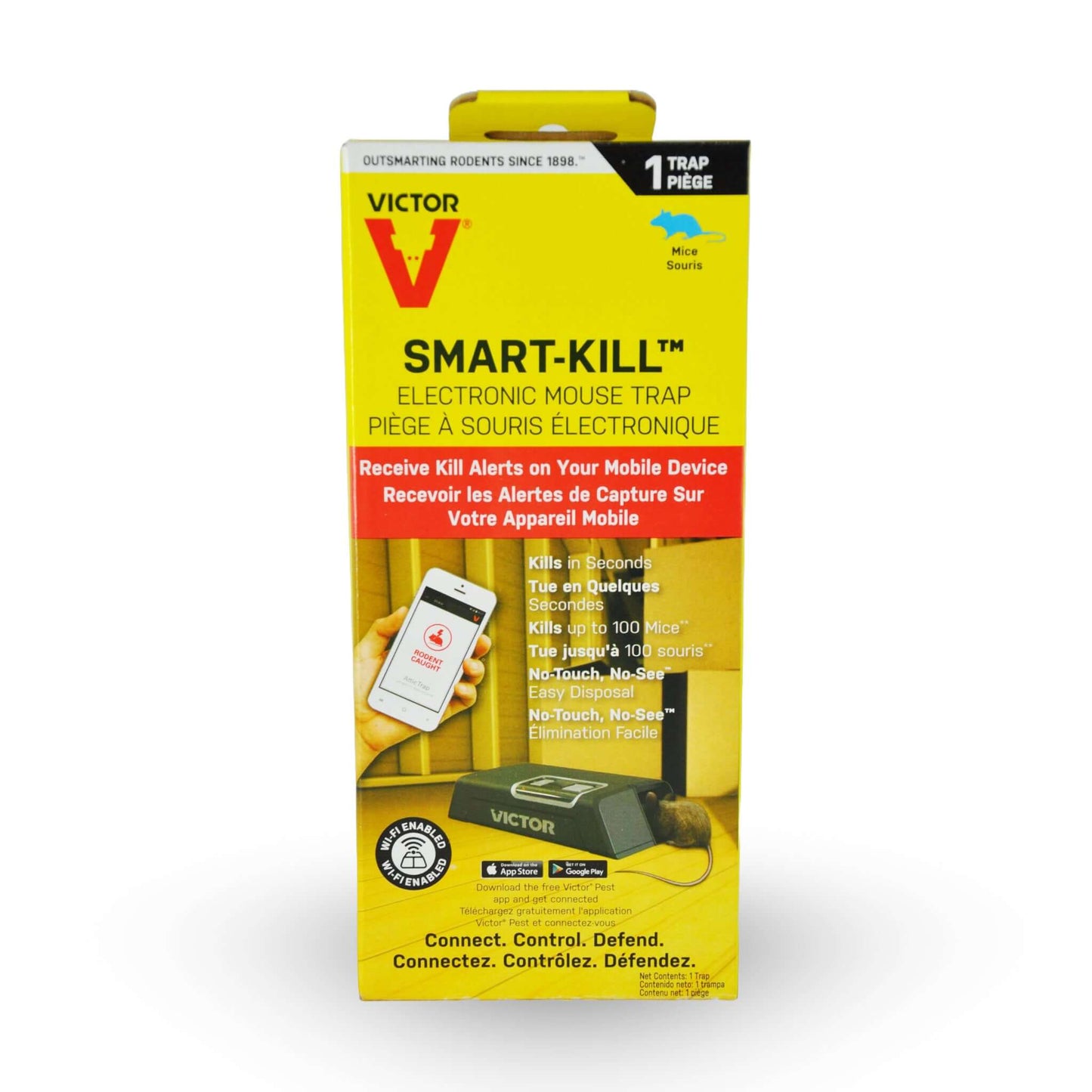 Victor Piège à Souris et Autres Petits Rongeurs Électronique Smart-Kill | L'exterminateur en ligne