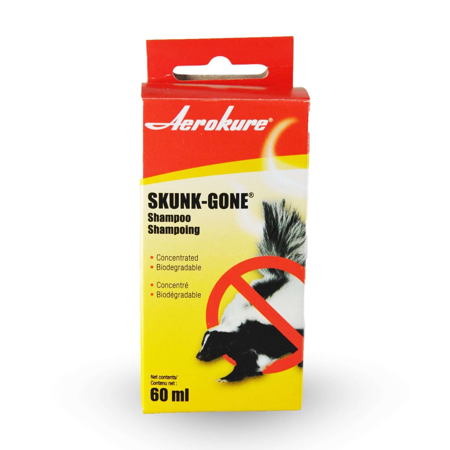 AEROKURE Shampooing Anti-Odeur Moufette | Biodégradable et sécuritaire | L'exterminateur en ligne