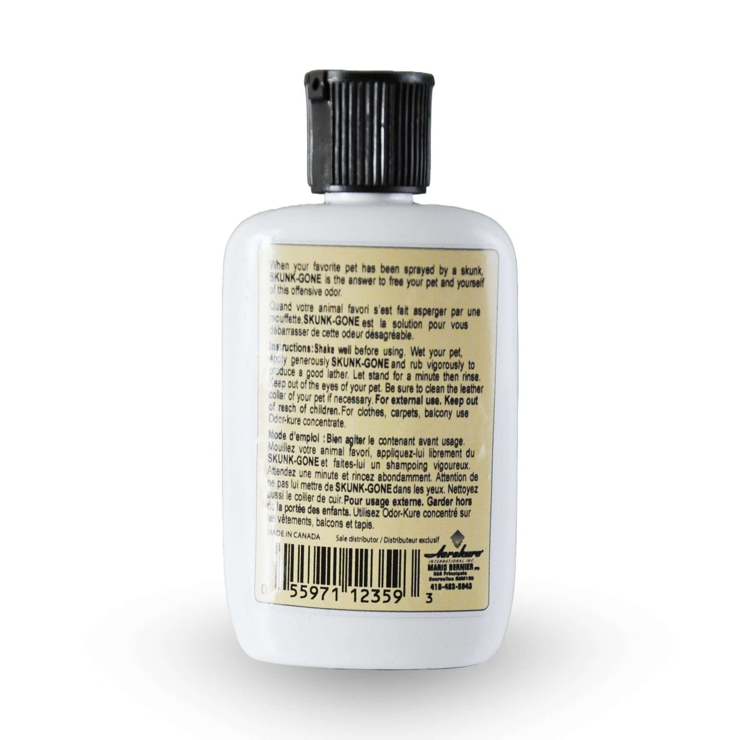 AEROKURE Shampooing Anti-Odeur Moufette | Biodégradable et sécuritaire | L'exterminateur en ligne