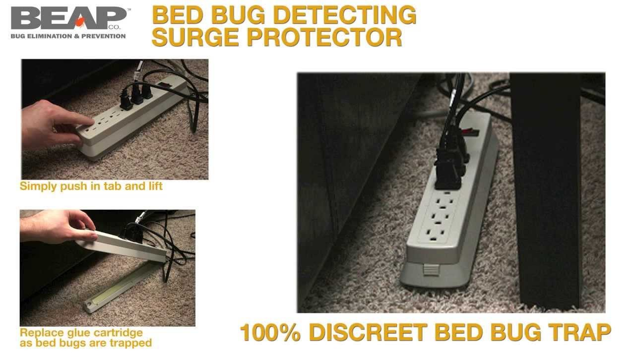 Regleta de enchufes BEAPCO | Detector de chinches de 6 tomas