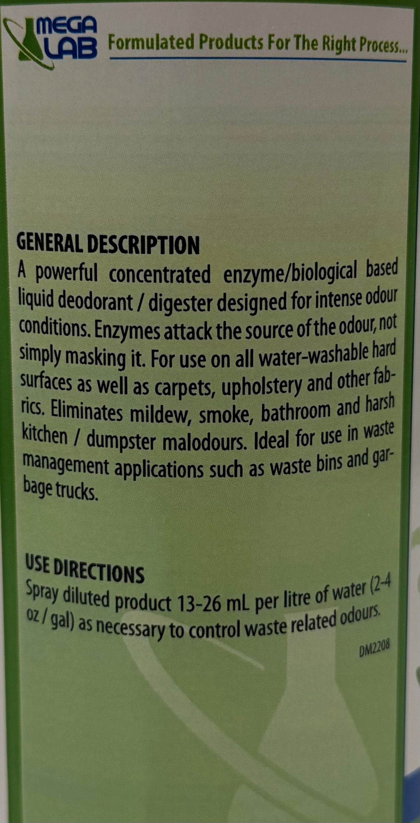 BIO-COLADA – Nettoyant enzymatique et neutralisateur d’odeurs