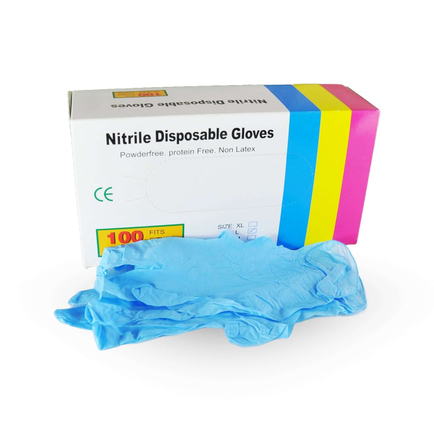 Gants en Nitrile 4ml Sans Poudre | L'exterminateur en ligne