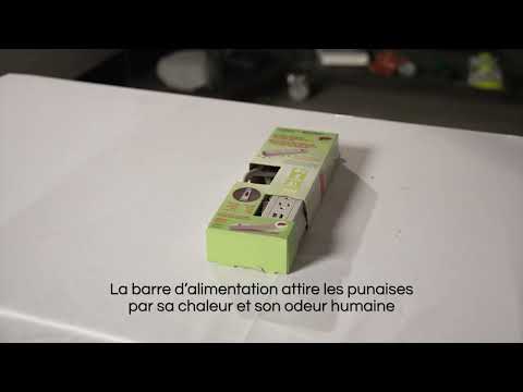 BEAPCO Barre d’Alimentation | Détecteur Anti-Punaises de Lit 6 Prises | L'exterminateur en ligne