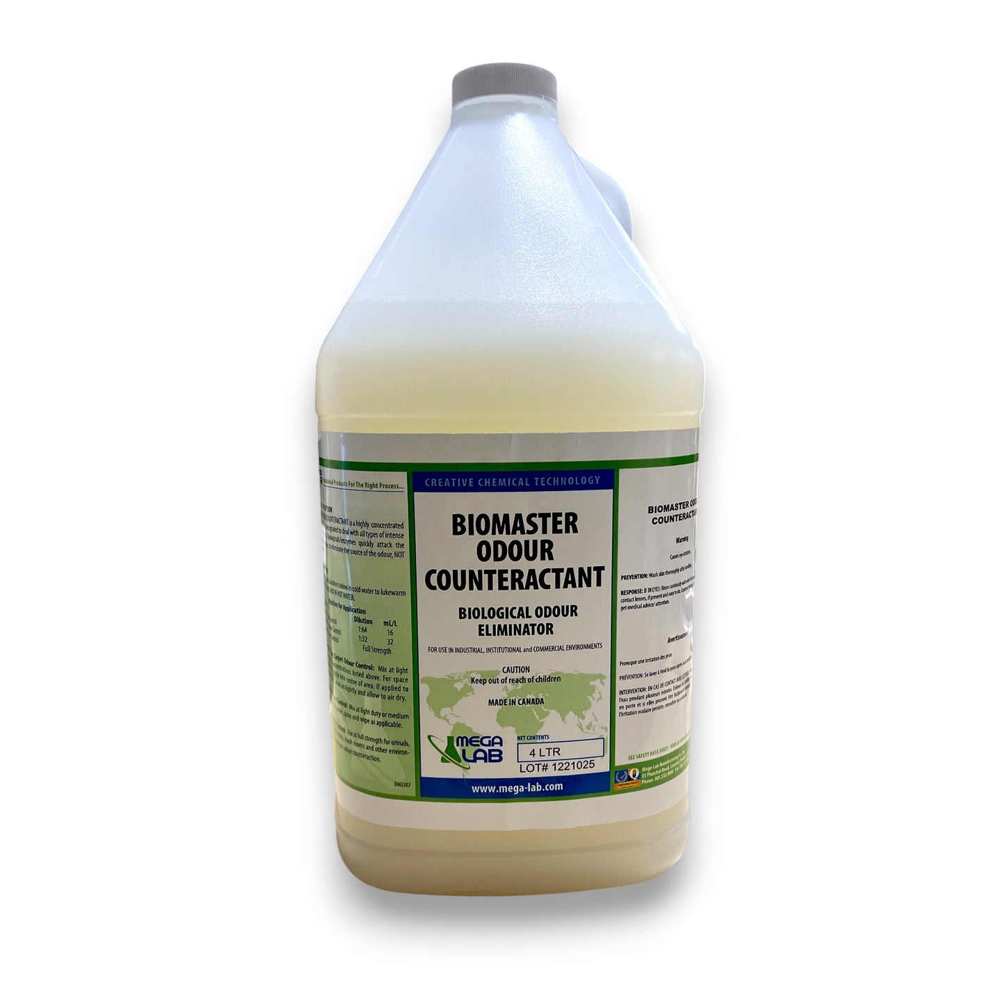 BIOMASTER  – Désodorisant biologique, digesteur et nettoyant concentré