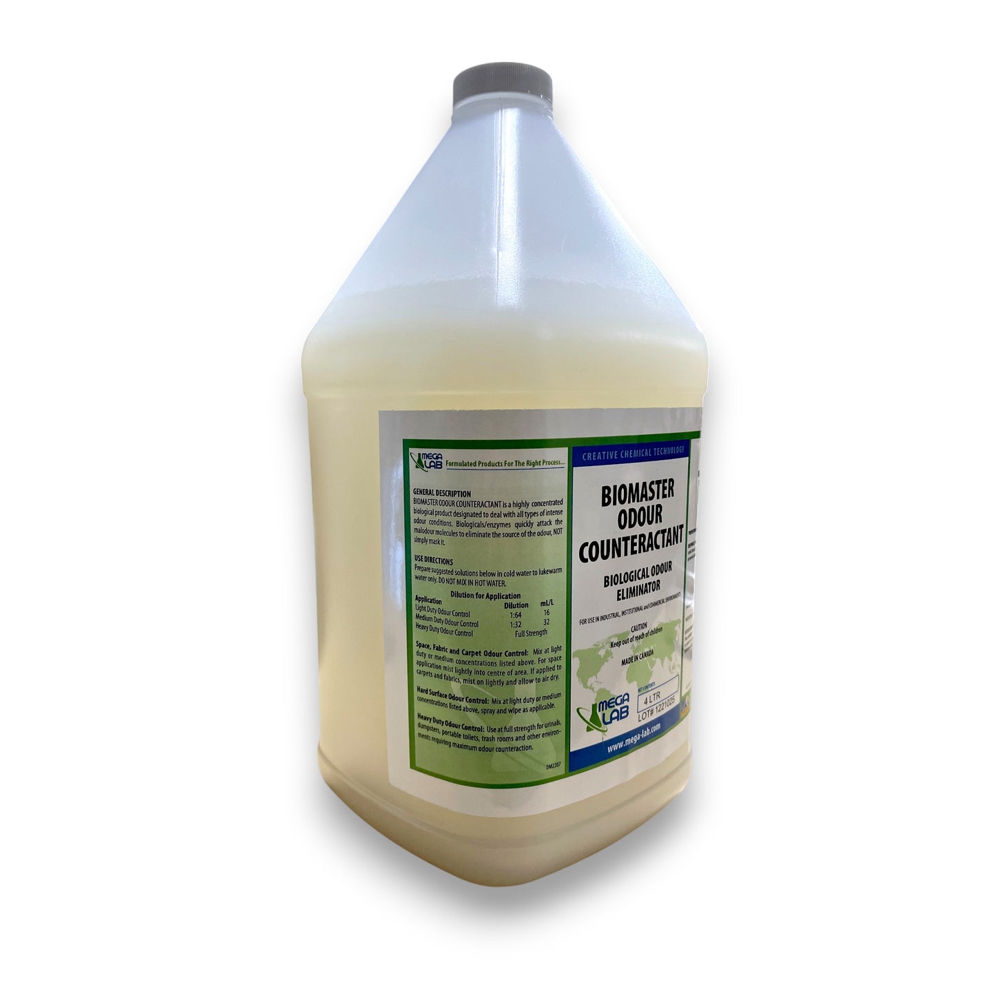 BIOMASTER  – Désodorisant biologique, digesteur et nettoyant concentré