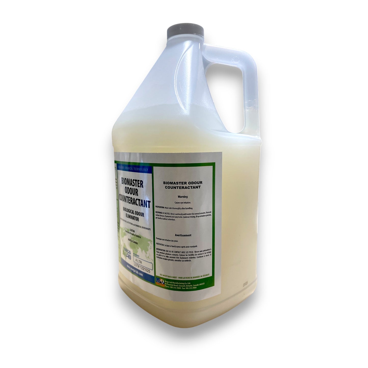 BIOMASTER  – Désodorisant biologique, digesteur et nettoyant concentré