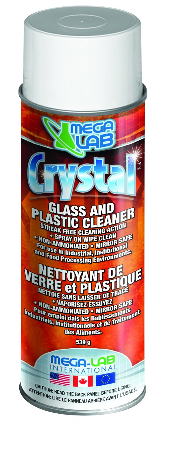 Nettoyant pour vitres en aérosol, formulation sans traces et sans odeur d’ammoniac