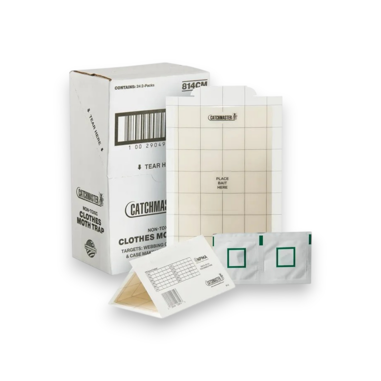 Catchmaster – Trampas para polillas de ropa, paquete de 2 trampas