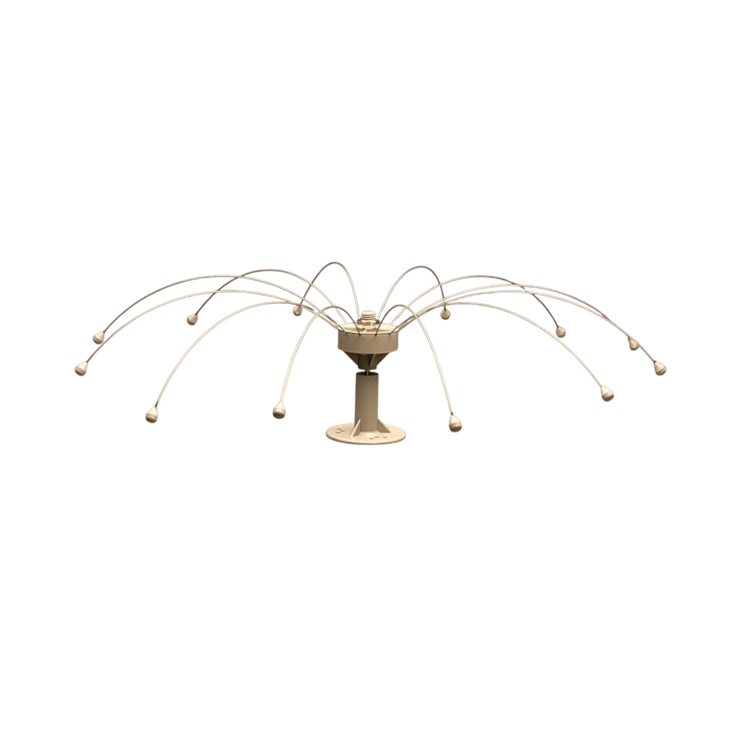 Daddi long leg 6' et 8' avec base de fixation, répulsif visuel pour oiseaux