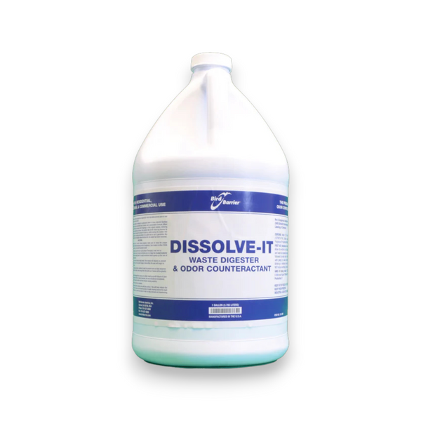 Dissolve-It – Limpiador y disolvente de excrementos de aves 3,78 L