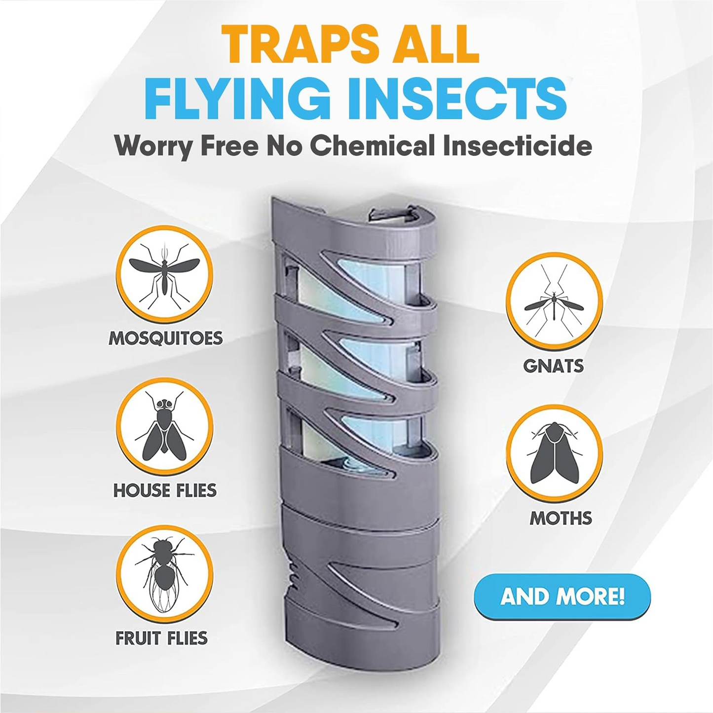 Flyweb Classic Fly Light Fly Trap with 9W PL 9''
