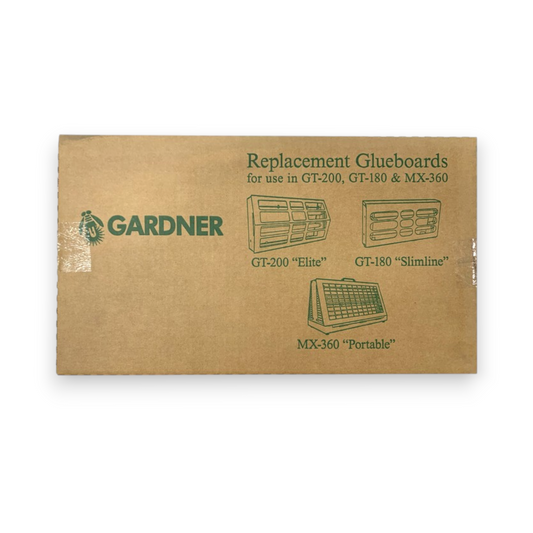 Gardner Glue Board EL-61 – Plaques de colle blanches 9" x 16", paquet de 10