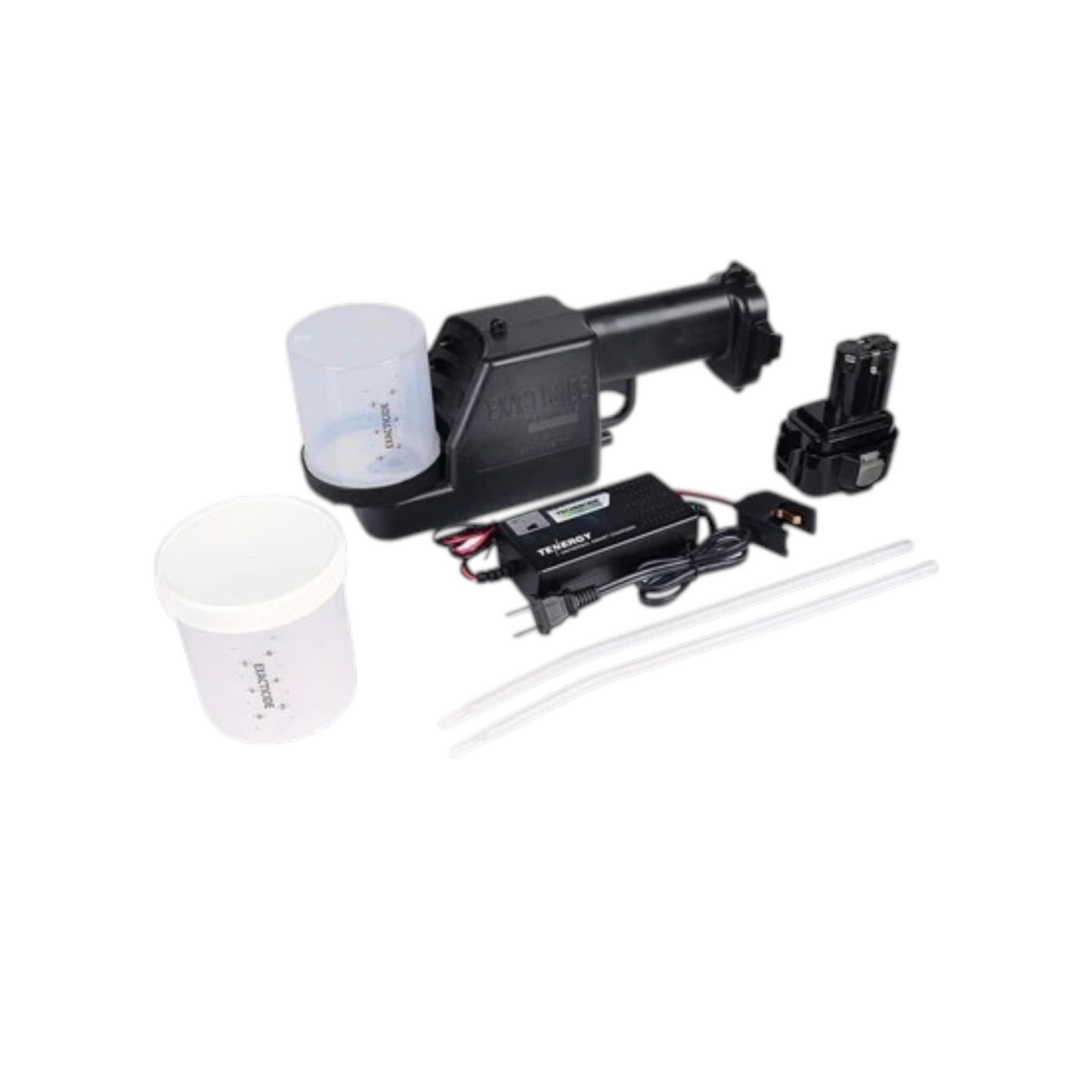 Kit standard de pulvérisation Exacticide PFC – Applicateur portatif à batterie pour poudres et appâts fins