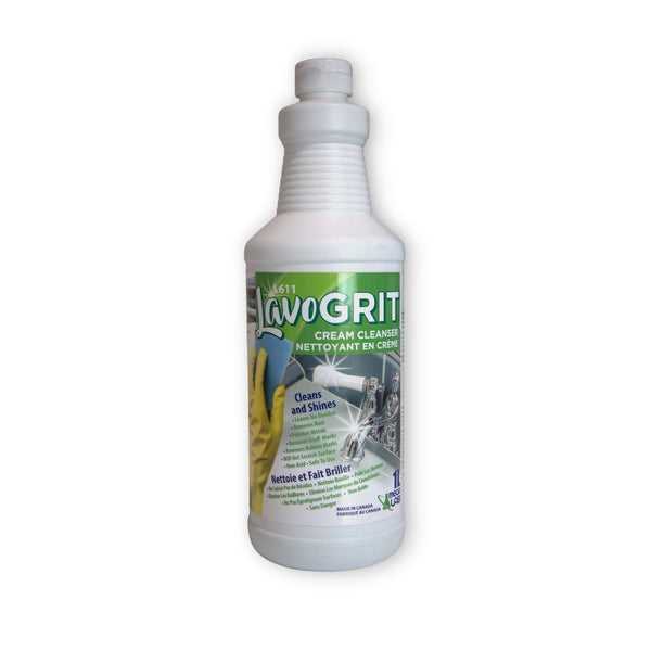 LAVOGRIT – Crema limpiadora y abrillantadora para superficies duras, bacteriostática y desodorizante