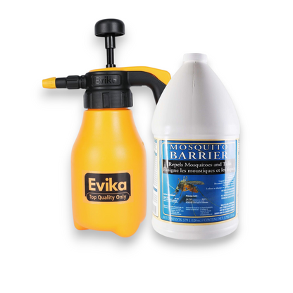 Kit Anti-Moustiques Complet – Mosquito Barrier avec option Pulvérisateur Evika 1,5L