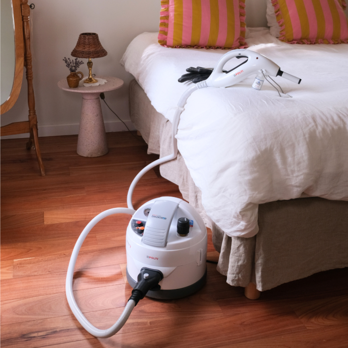 Polti Cimex Eradicator – Appareil vapeur contre les punaises de lit, tue les œufs sans insecticide