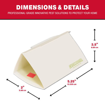 CATCHMASTER, Piège Collant contre les pyrales indienne de la farine