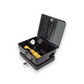 Station d'Appâtage Inviolable JT Eaton 912-BK Super Strongbox – Acier Thermolaqué Noir, Pavé Inclus