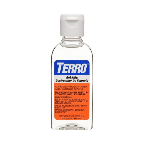 TERRO appât Liquide  anti-fourmis charpentière  59,15 mL – Élimine toute la colonie