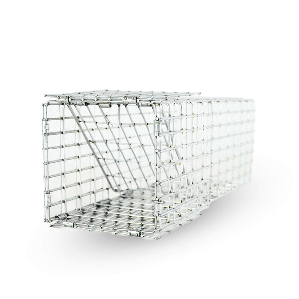 TOMAHAWK, Cage pour Écureuils et Petits Rongeurs avec Porte à Sens Unique 10''X4''X4'' | L'exterminateur en ligne
