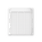 Grille de ventilation extérieure universelle en métal – protection contre les animaux nuisibles